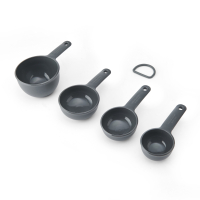 KitchenAid KQG058OHCGG 4-teiliges Messbecher-Set Anthrazitgrau