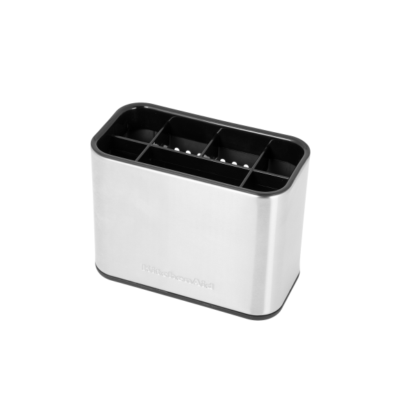 KitchenAid KEG784OSSSA Sp&uuml;lbeckenb&uuml;rstenhalter aus Edelstahl