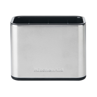 KitchenAid KEG784OSSSA Sp&uuml;lbeckenb&uuml;rstenhalter aus Edelstahl