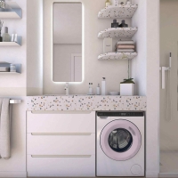 Candy CW50-BP12307WU-S Waschmaschine