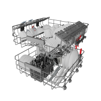 Bauknecht BFO 3C33 P 6.5 X Geschirrsp&uuml;ler