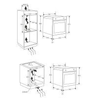 Candy FCT886X WIFI Backofen