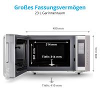 Medion MD17495 Mikrowelle