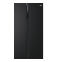 Haier HSR3918ENPB Side-by-Side K&uuml;hl-/Gefrierkombination