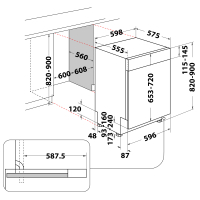 Whirlpool WBC 3C26 Geschirrsp&uuml;ler