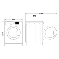 Indesit YTM 11 83K RX EU W&auml;rmepumpentrockner