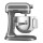 KitchenAid 5KSM70SHXEMS K&uuml;chenmaschine Medallion Silver