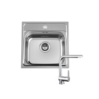 Roctor RT1017 Pantryk&uuml;che ohne E-Ger&auml;te Nordic Ros&eacute;