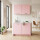 Roctor RT1017 Pantryk&uuml;che ohne E-Ger&auml;te Nordic Ros&eacute;