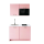 Roctor RT1017GO Pantryk&uuml;che mit E-Ger&auml;te Nordic Ros&eacute;