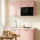 Roctor RT1017GO Pantryk&uuml;che mit E-Ger&auml;te Nordic Ros&eacute;