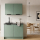 Roctor RT1013 Pantryk&uuml;che ohne E-Ger&auml;te Nordic Eukalyptus