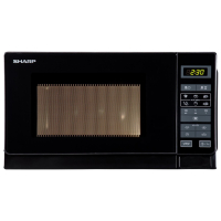 SHARP R242BKW Mikrowelle