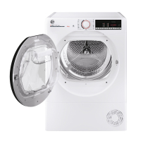 Hoover HCE H9A3TCEX-S W&auml;rmepumpentrockner