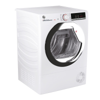 Hoover HCE H9A3TCEX-S W&auml;rmepumpentrockner