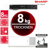 Sharp KD-HHH8S8GW3-DE W&auml;rmepumpentrockner