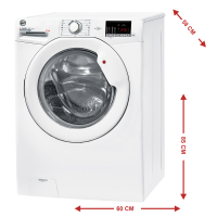 Hoover H3W 4102DE/1-S Waschmaschine