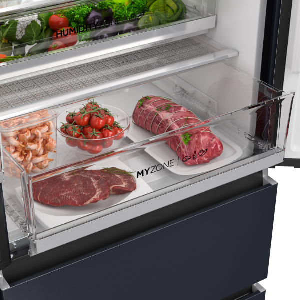 Haier Kühl- / Gefrierkombination Temperatur Einstellen Haier HTW7720ENMB Kühl-/Gefrierkombination, 829,90 EUR