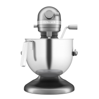 KitchenAid 5KSM70JPXECU K&uuml;chenmaschine Kontur silber