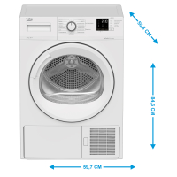 Beko WDPS742GS Kondenstrockner