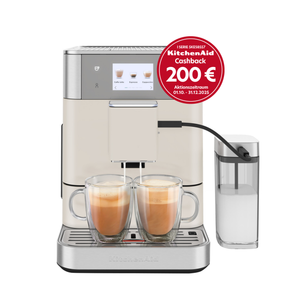 KitchenAid 5KES8557EPL Kaffeevollautomat Porcelain white