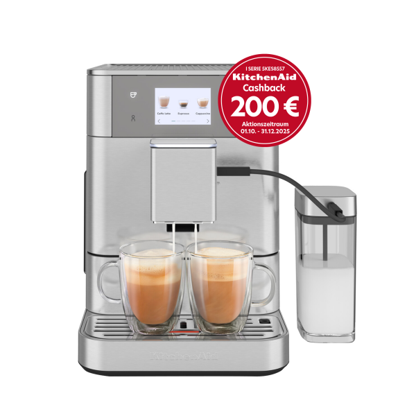 KitchenAid 5KES8557ESX Kaffeevollautomat Edelstahl