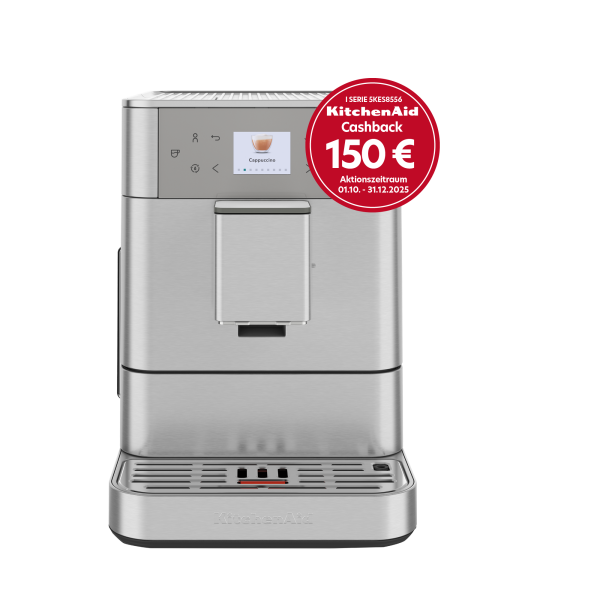 KitchenAid 5KES8556ESX Kaffeevollautomat Edelstahl
