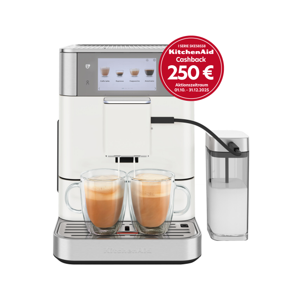 KitchenAid 5KES8558EPL Kaffeevollautomat Porcelain white
