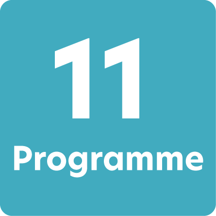 Symbol für 11 Programme