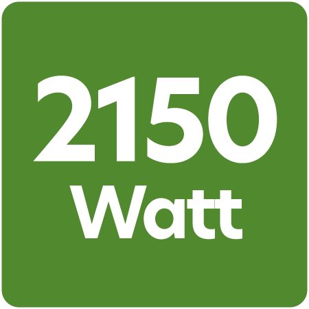 Symbol für 2150 Watt
