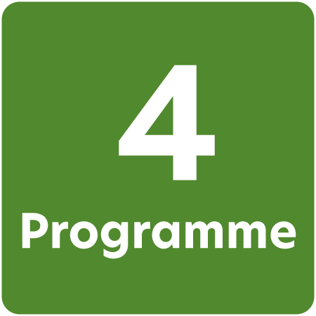 Symbol für 4 Programme