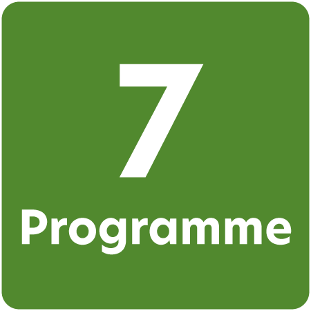 Symbol für 7 Programme