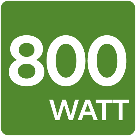Symbol für 800 Watt