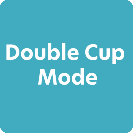 Symbol für #global.qi_Double_Cup_Mode#