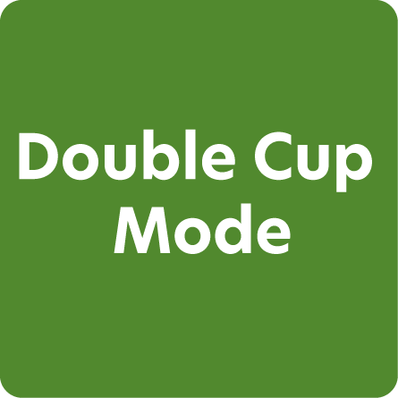 Symbol für #global.qi_Double_Cup_Mode#