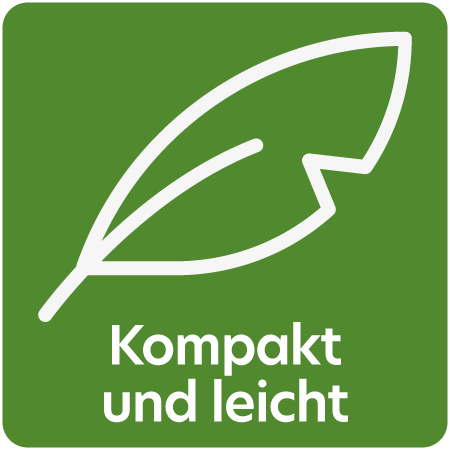 Symbol für #global.qi_Kompakt-und-leicht#