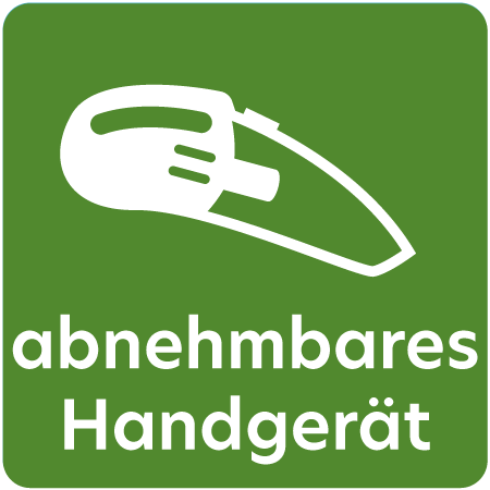 Symbol für Abnehmbares Handgerät