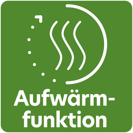 Symbol für Aufwärmfunktion