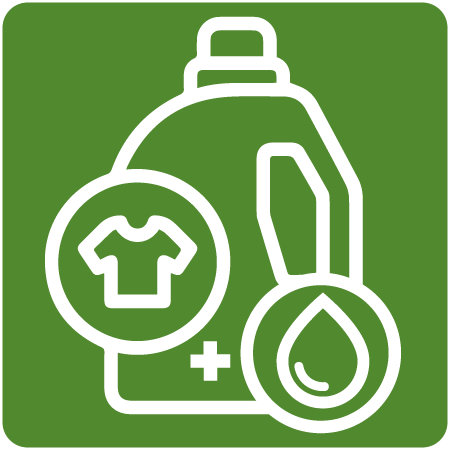 Symbol für Automatische Waschmitteldosierung