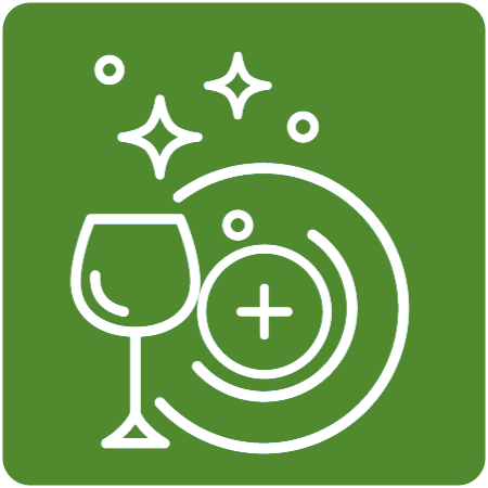 Symbol für Hygiene+ Programm