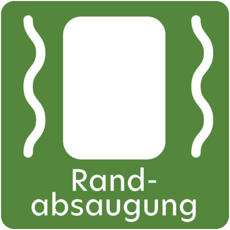 Symbol für Rand absaugung
