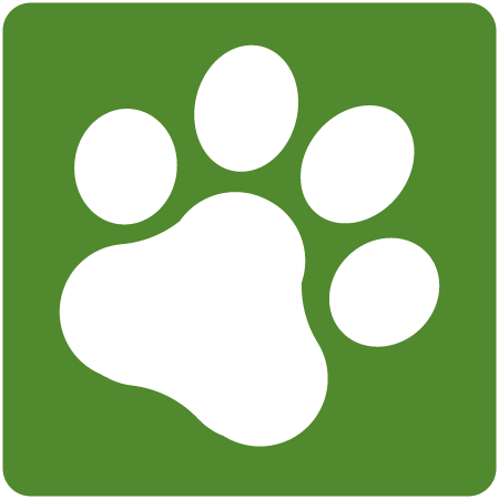 Symbol für gegen Tierhaar geeignet