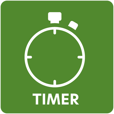 Symbol für Zeiteinstellung