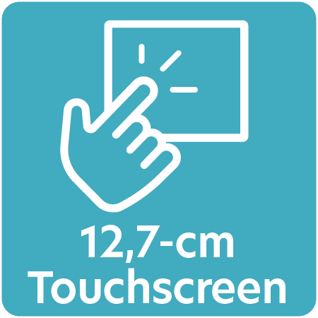 Symbol für 12,7 cm Touchscreen